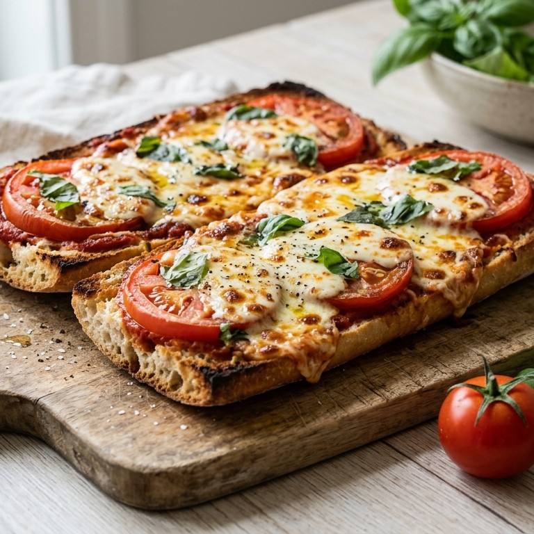 Pizza margherita van ciabatta recept
