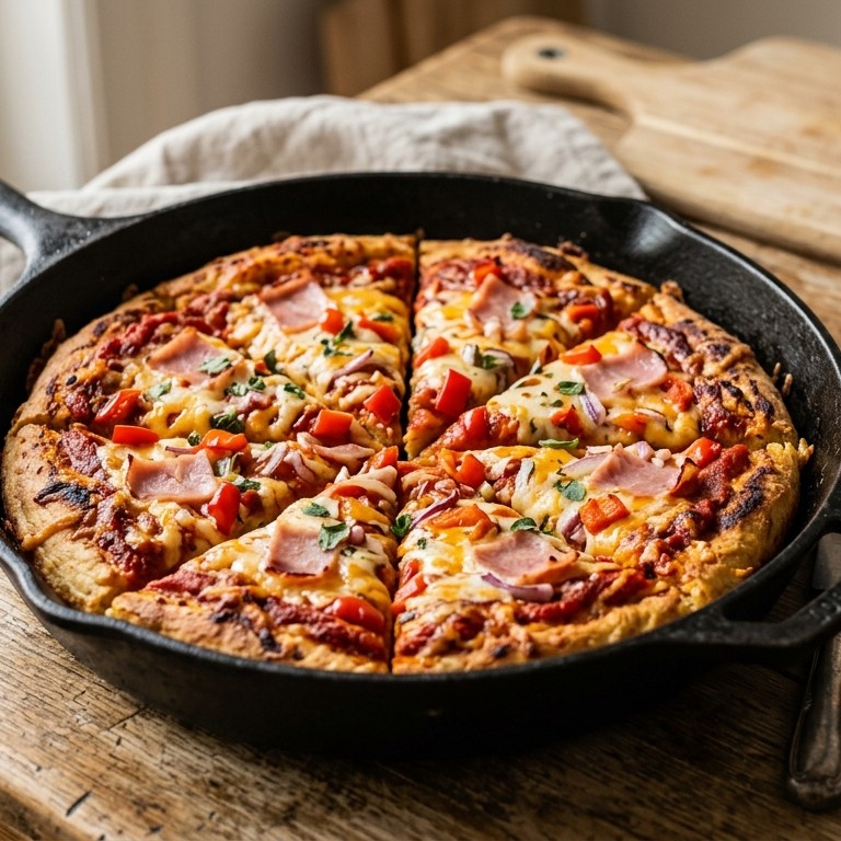 Pizza-pannekoek recept