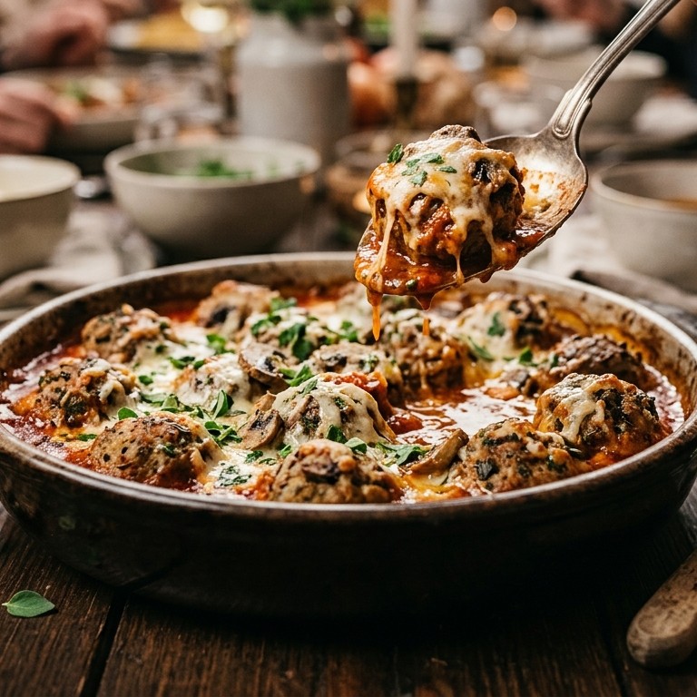 Pizzagehaktballen voor buffet recept