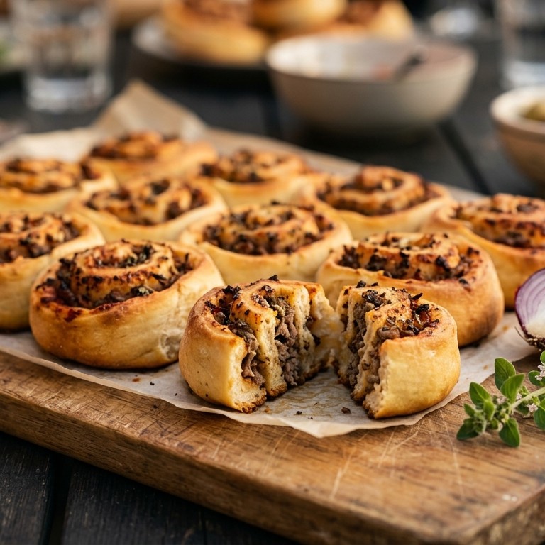 Pizzarolletjes voor buffet recept