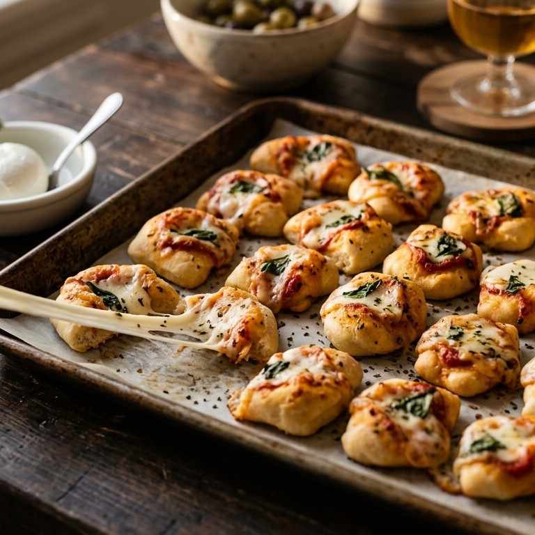 Pizzasnacks recept