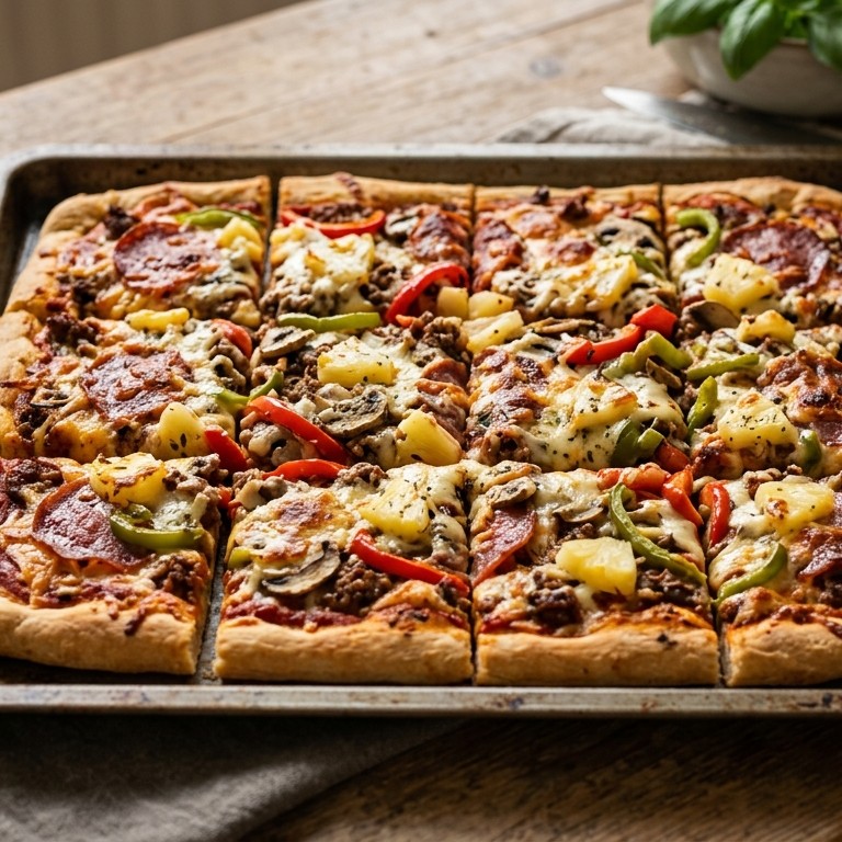 Plaatpizza recept