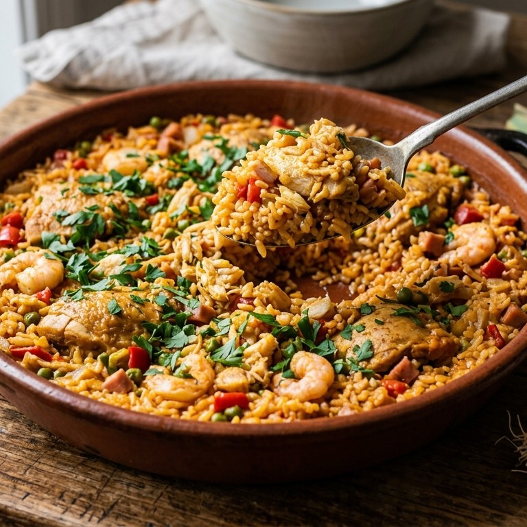 Pollo con arroz recept