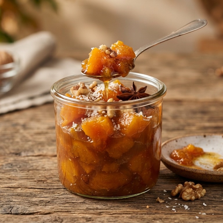Pompoen-compote recept