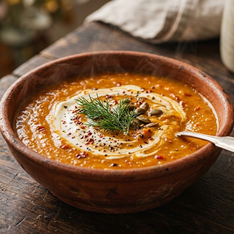 Pompoensoep lekker pittig recept