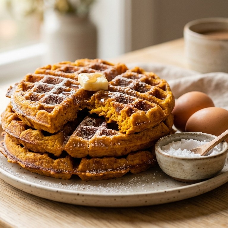 Pompoenwafels recept