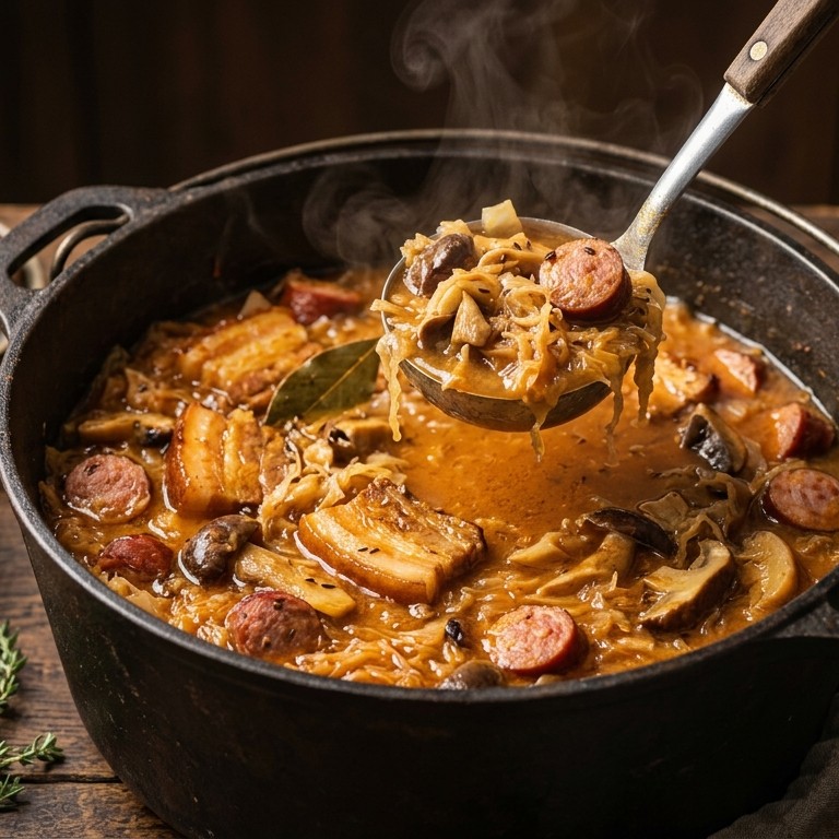 Poolse jachtschotel recept
