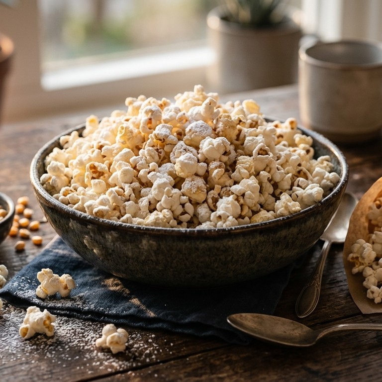 Popcorn recept