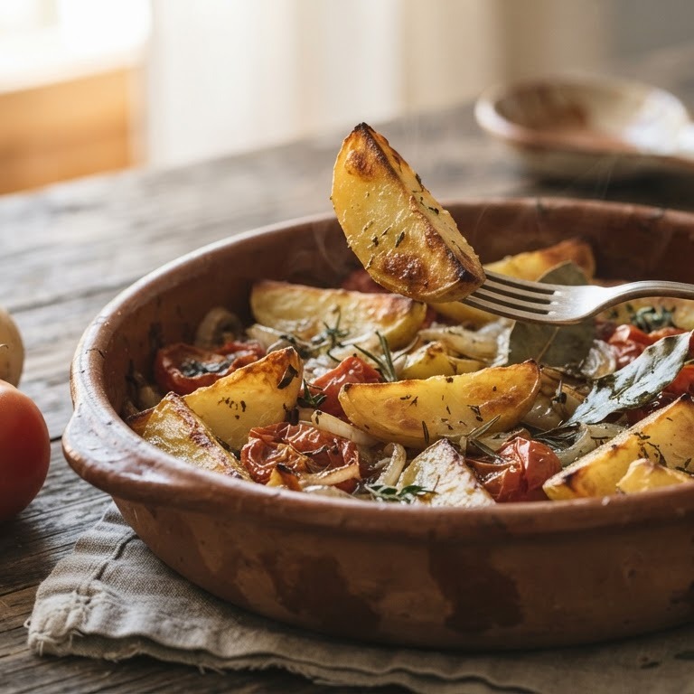Portugese aardappelen uit de oven recept