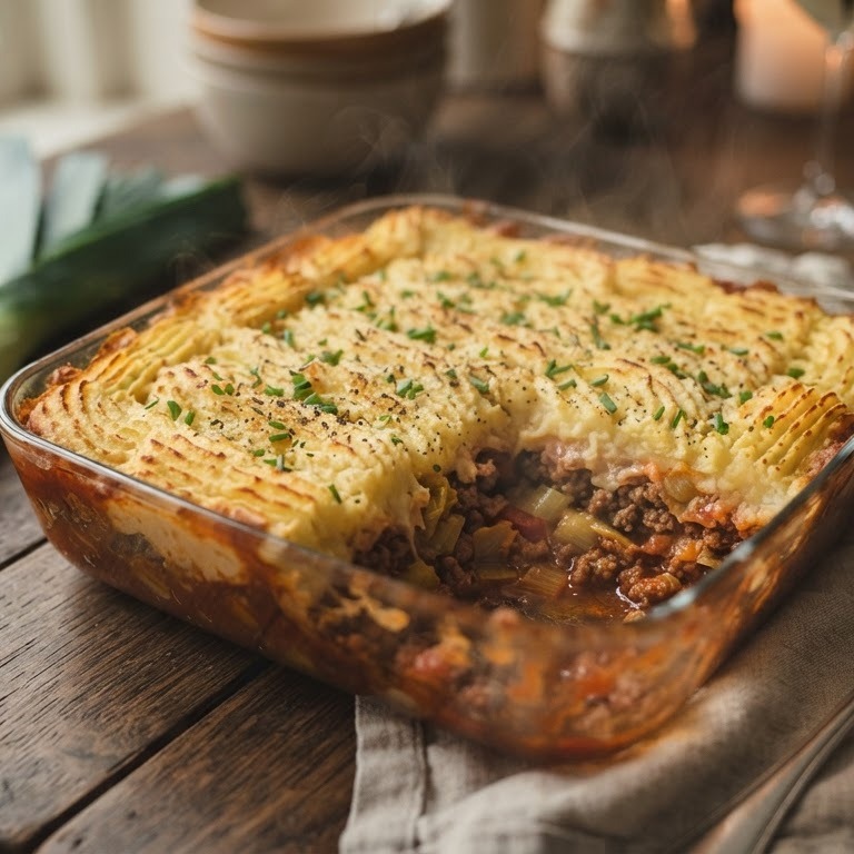 Prei-ovenschotel recept