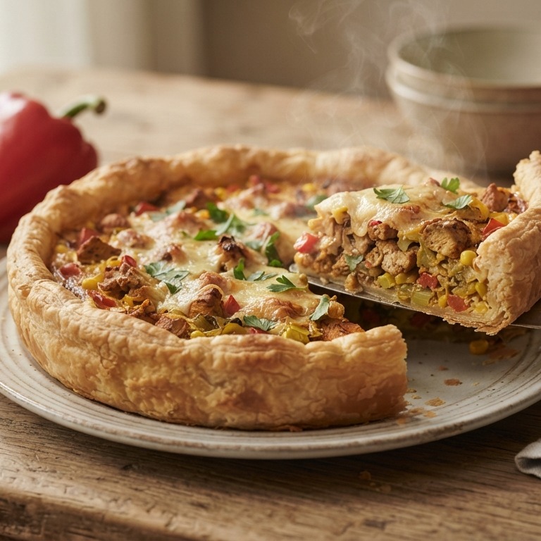 Prei-shoarma quiche recept