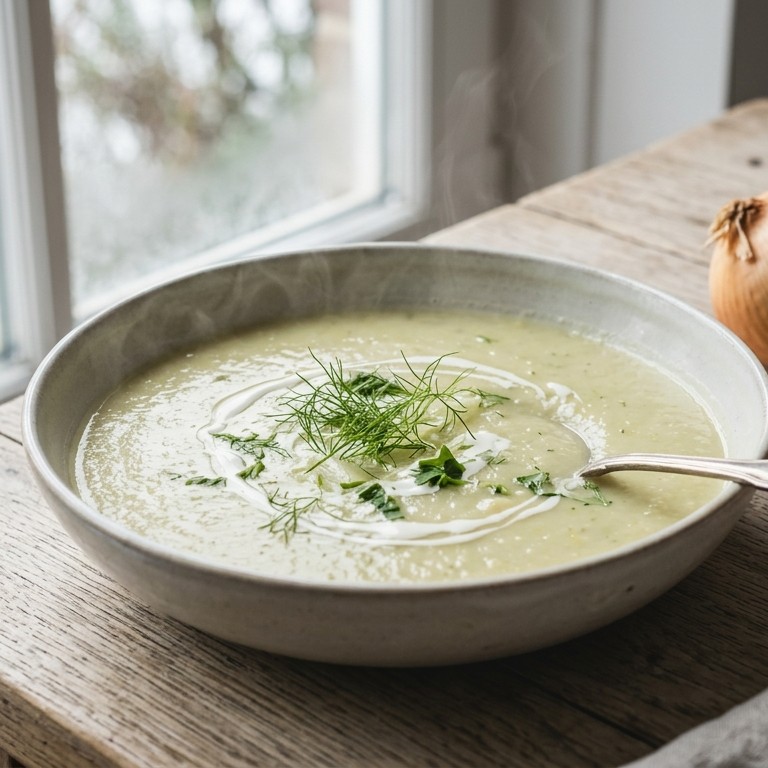 Prei venkelsoep recept