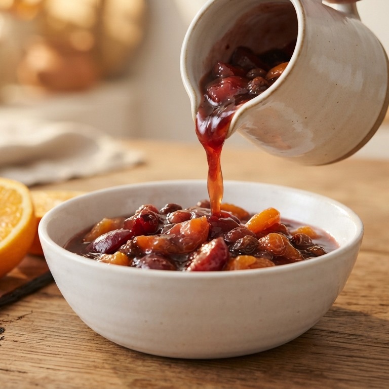 Pruimen- en abrikozensaus recept