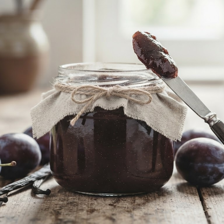 Pruimenjam met vanille recept