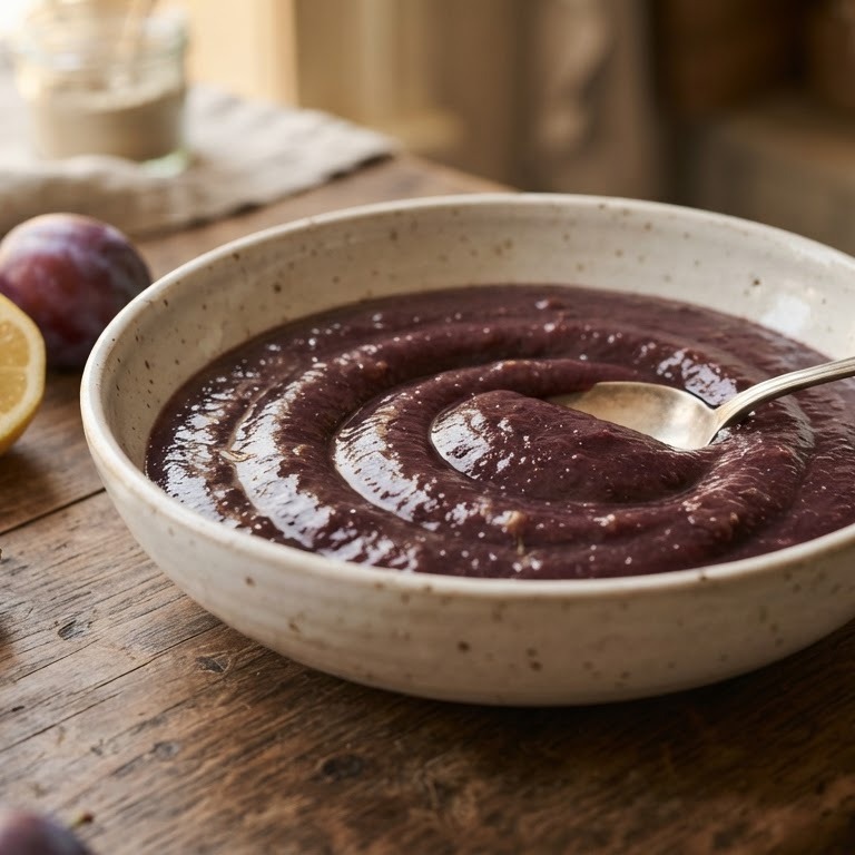 Pruimenmoes met gember recept