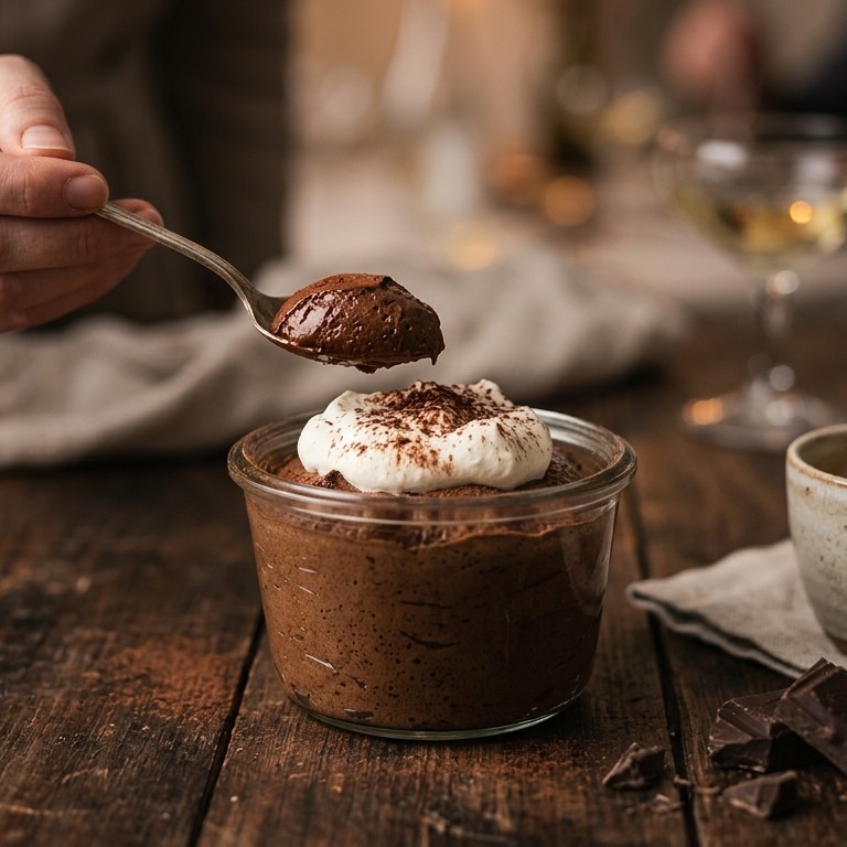 Pure chocolademousse recept