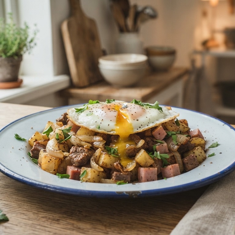 Pytt i panna (Zweedse stoofpot) recept