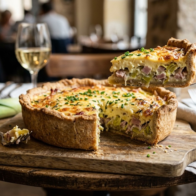 Quiche lorraine recept