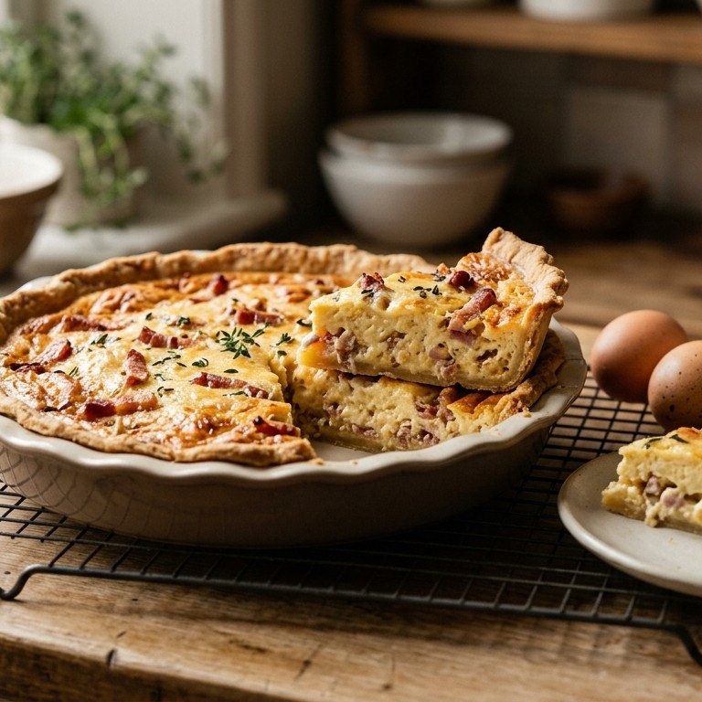Quiche Lorraine recept