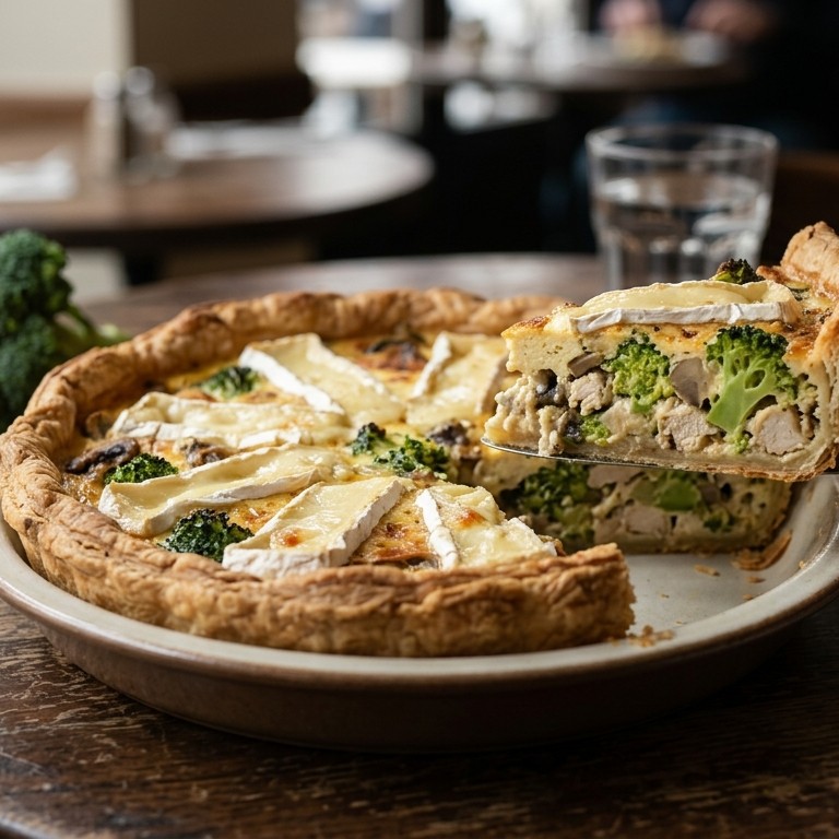 Quiche met brie recept