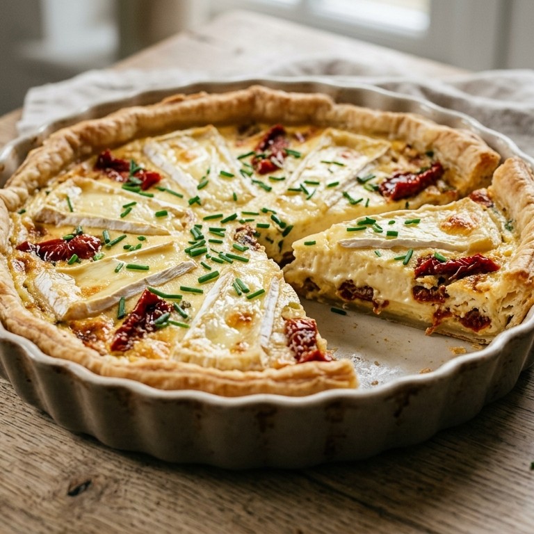 Quiche met brie recept