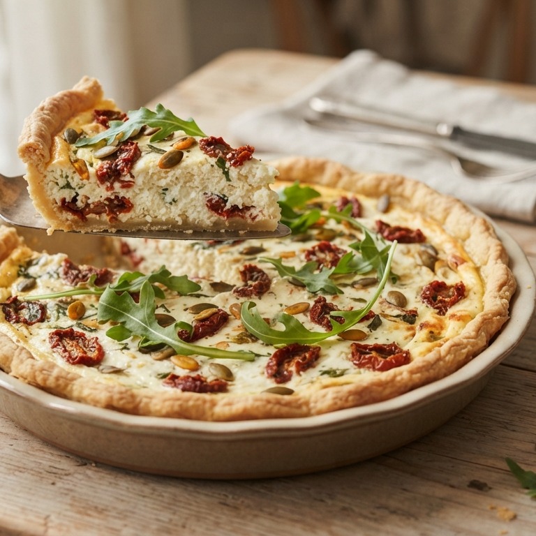 Quiche met ricotta recept