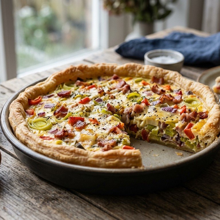 Quiche met Winterprei recept