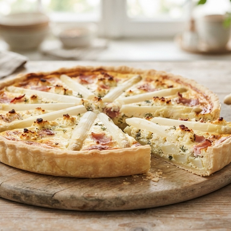 Quiche van asperges recept