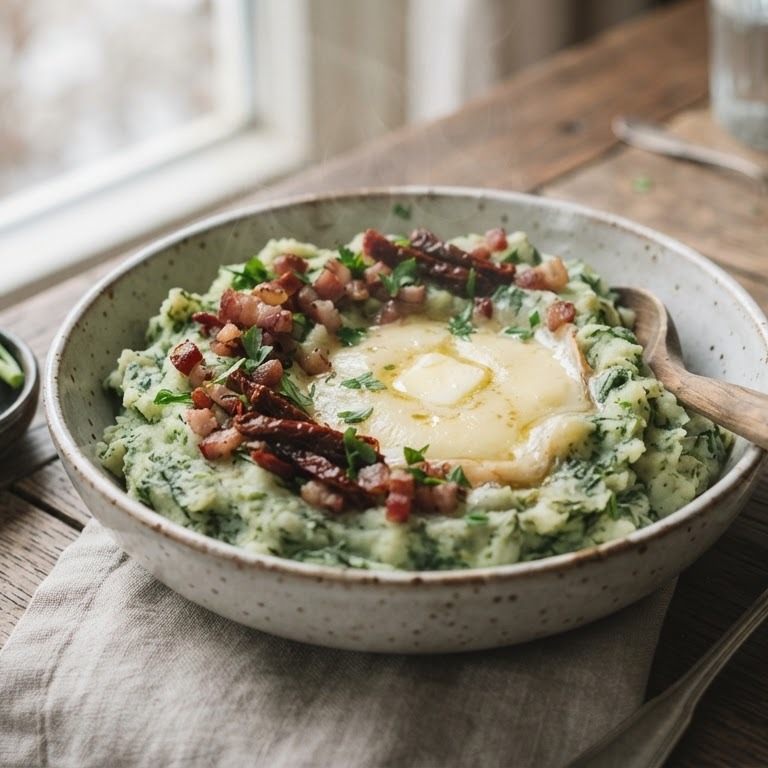 Raapsteeltjes-stamppot met gedroogde tomaatjes recept