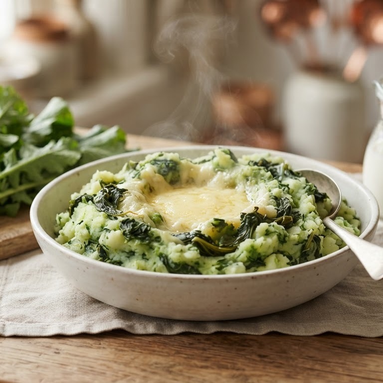 Raapstelenstamppot recept