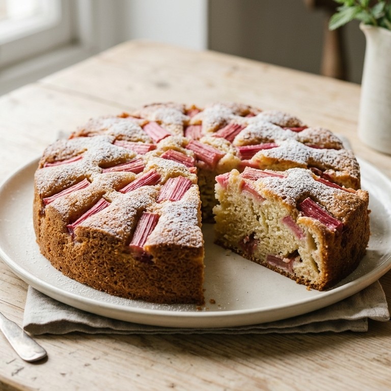 Rabarbertaart recept