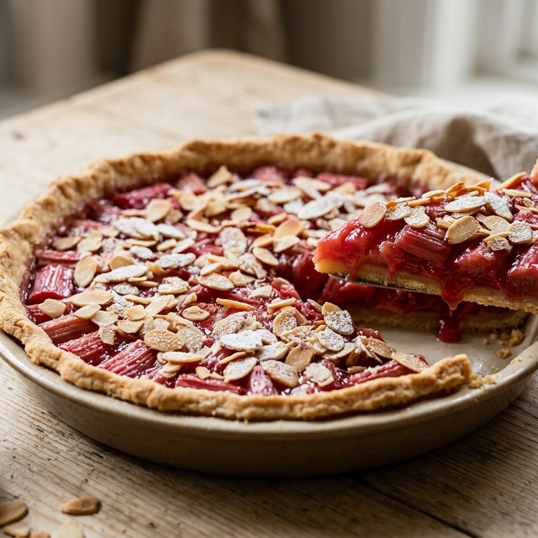 Rabarbertaart recept