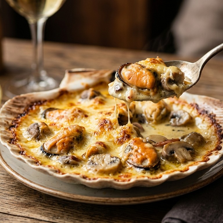 Ragoût de Moules aux Champignons recept