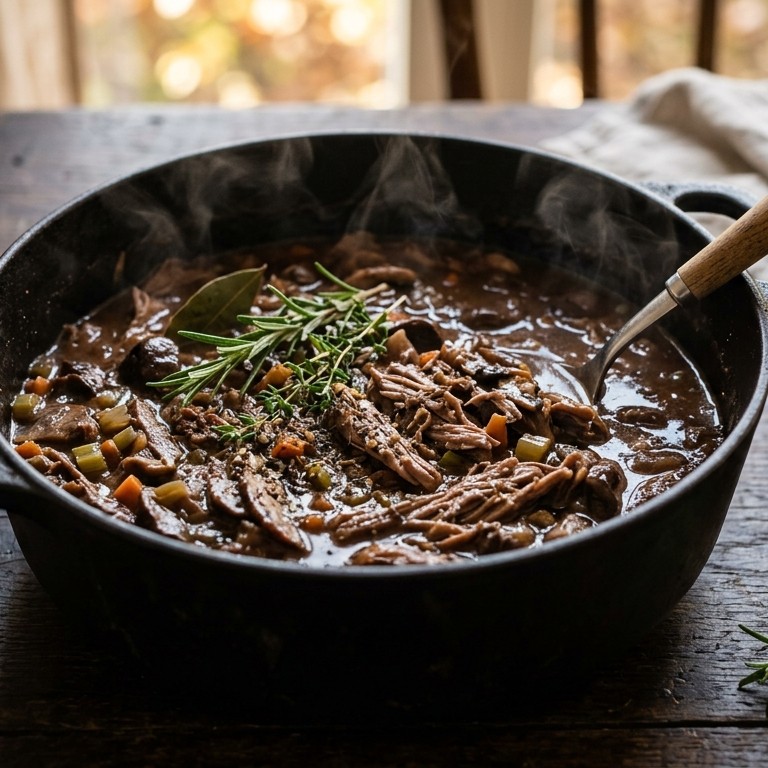 Ragout van eend met paddenstoelen recept