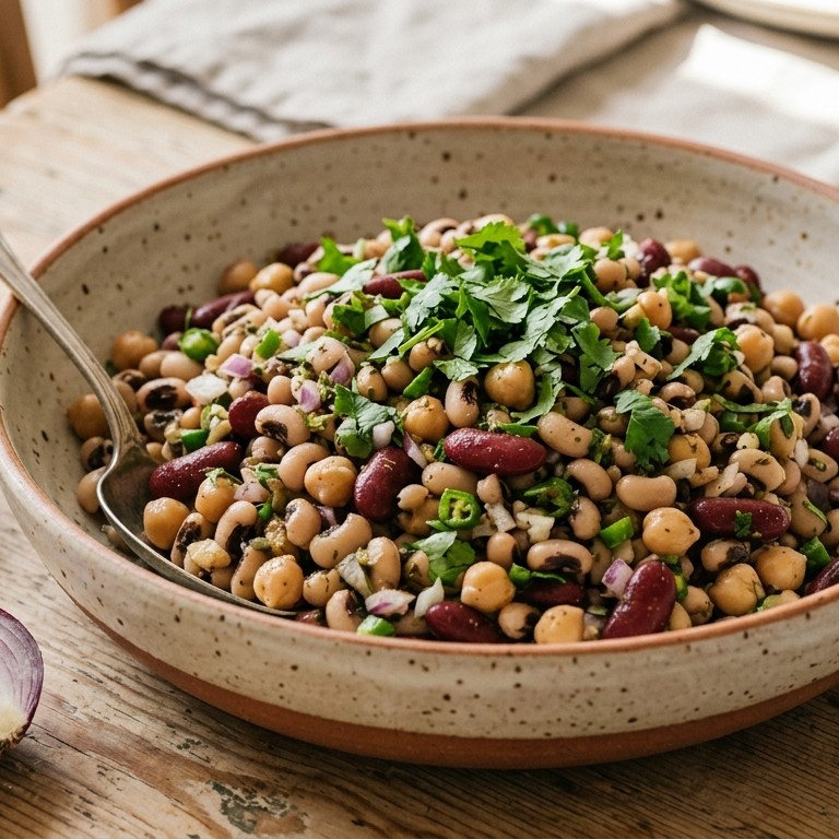 Rajna chenna salade (kikkererwtensalade) recept