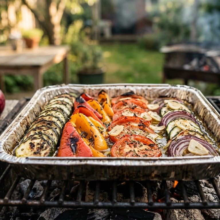Ratatouille van de bbq of uit de oven recept