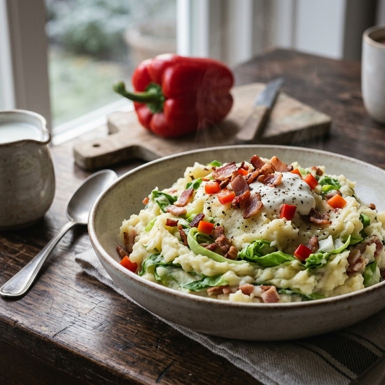 Rauwe andijvie stamppot recept