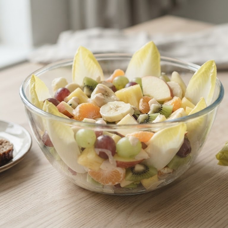 Rauwe witlof met fruit recept