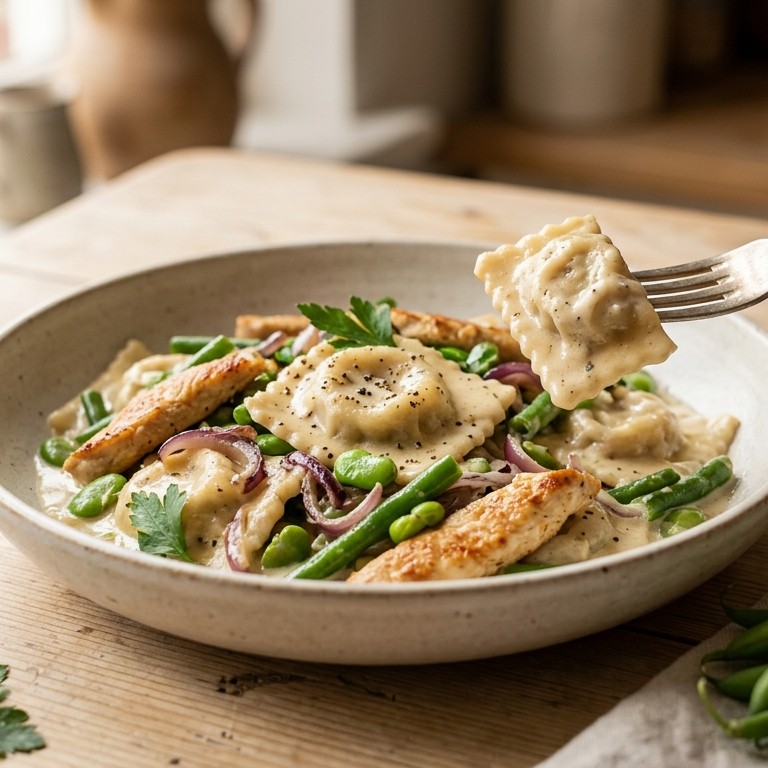Ravioli met kalkoen recept