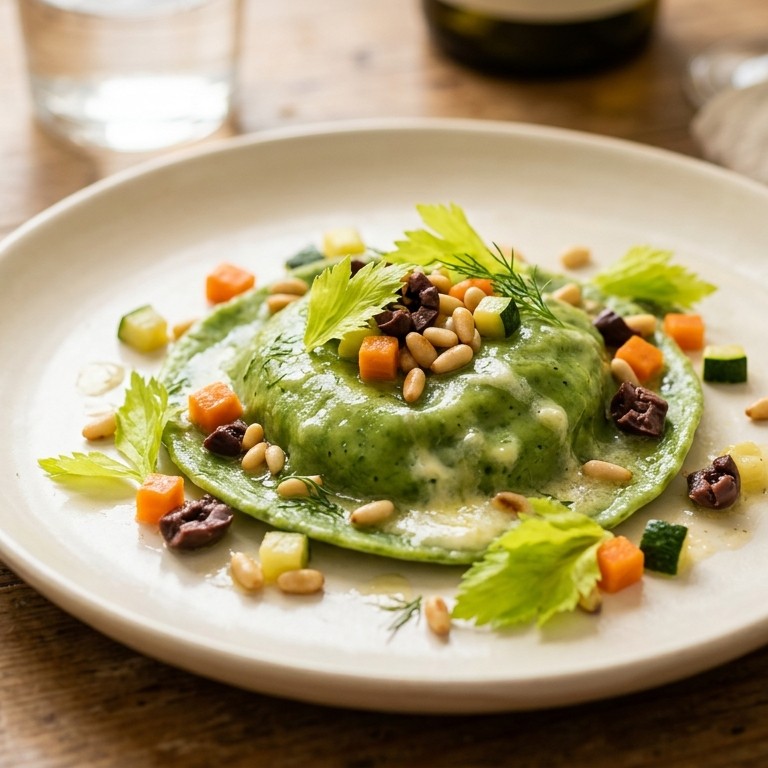 Raviolo a mano recept