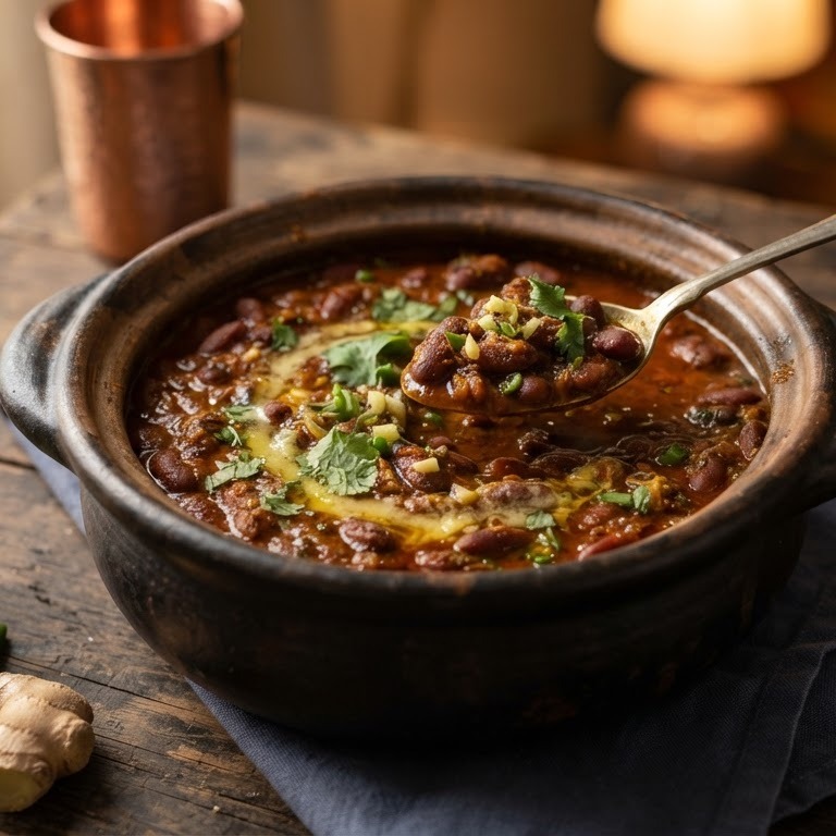 Razma of Sabut Masoor recept