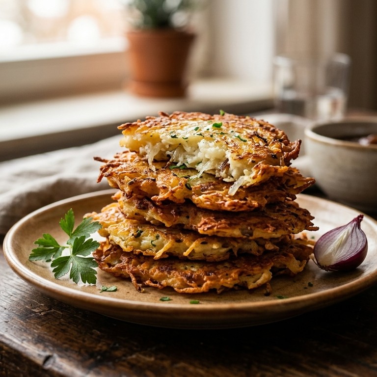 Reihekuchen (aardappekkoekjes) recept