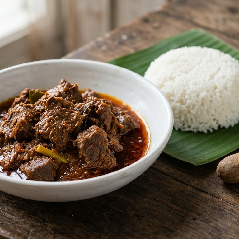 Rendang (gekruid rundvlees) recept