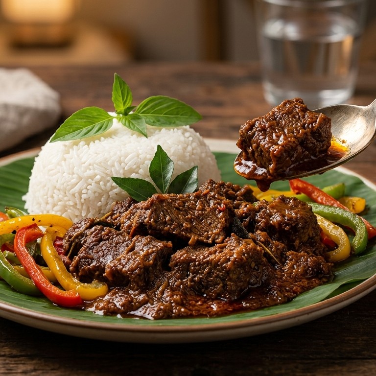 Rendang vlees recept