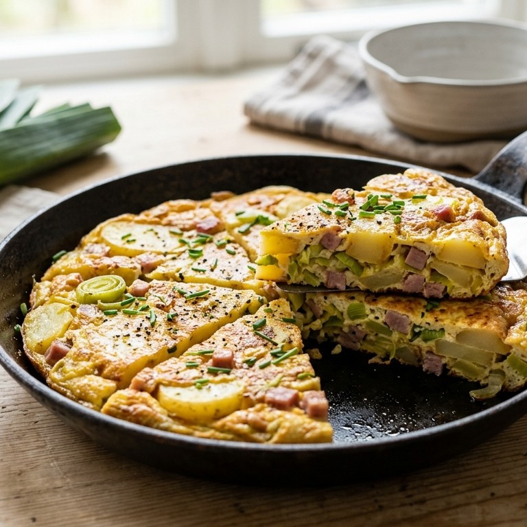 Restjes omelet recept