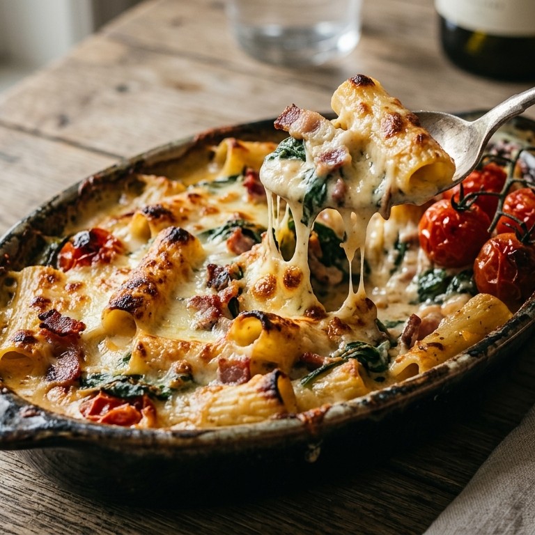 Reuzenmacaroni met kaas recept