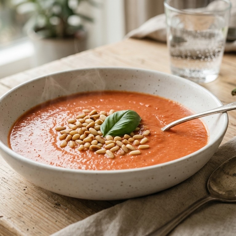 Rietjes vegetarische gebonden soep recept