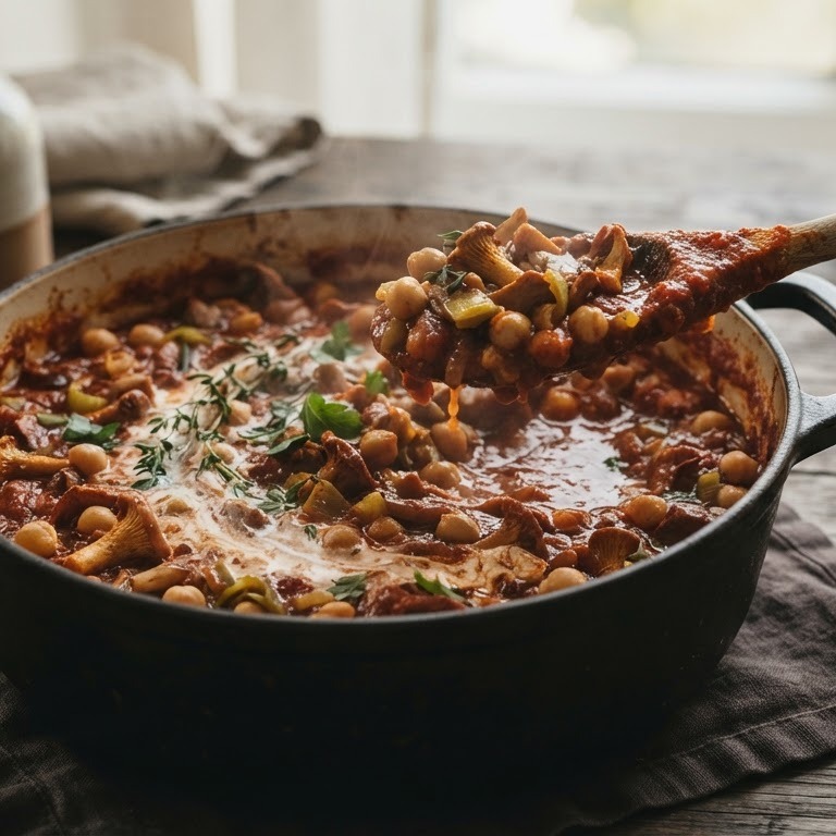 Rijk gevulde tomatensaus recept