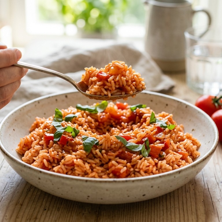 Rijst in het rood recept