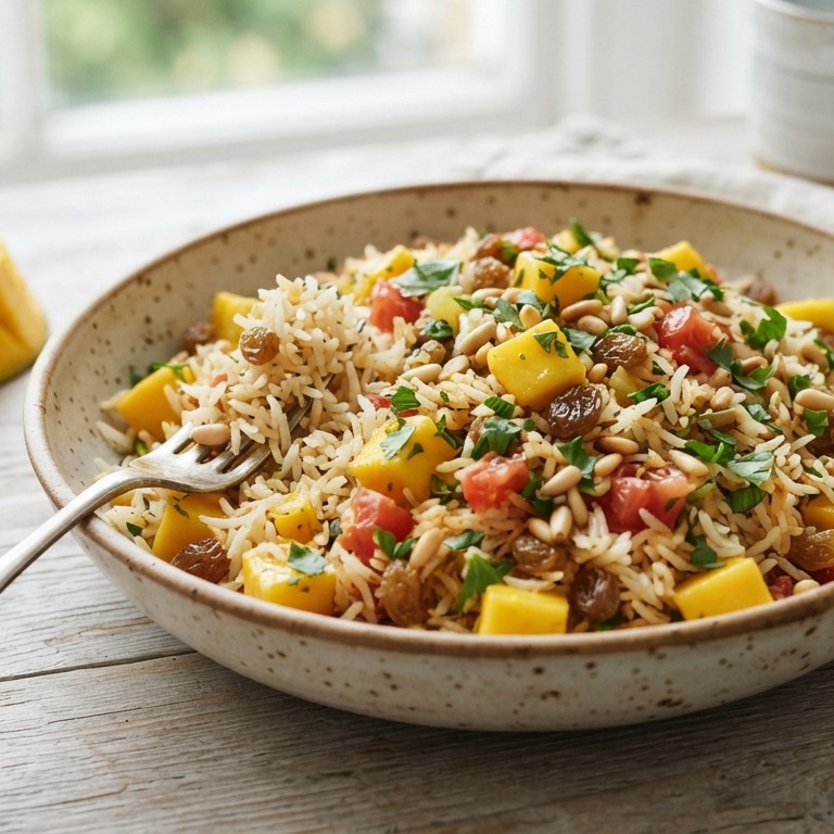Rijst met mango recept